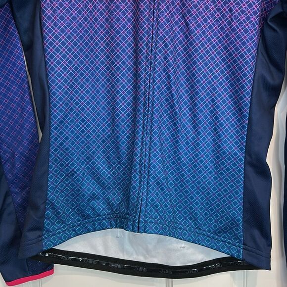 Dhb Women's Purple and Blue Cycling Jacket size 12 - Picture 3 of 7